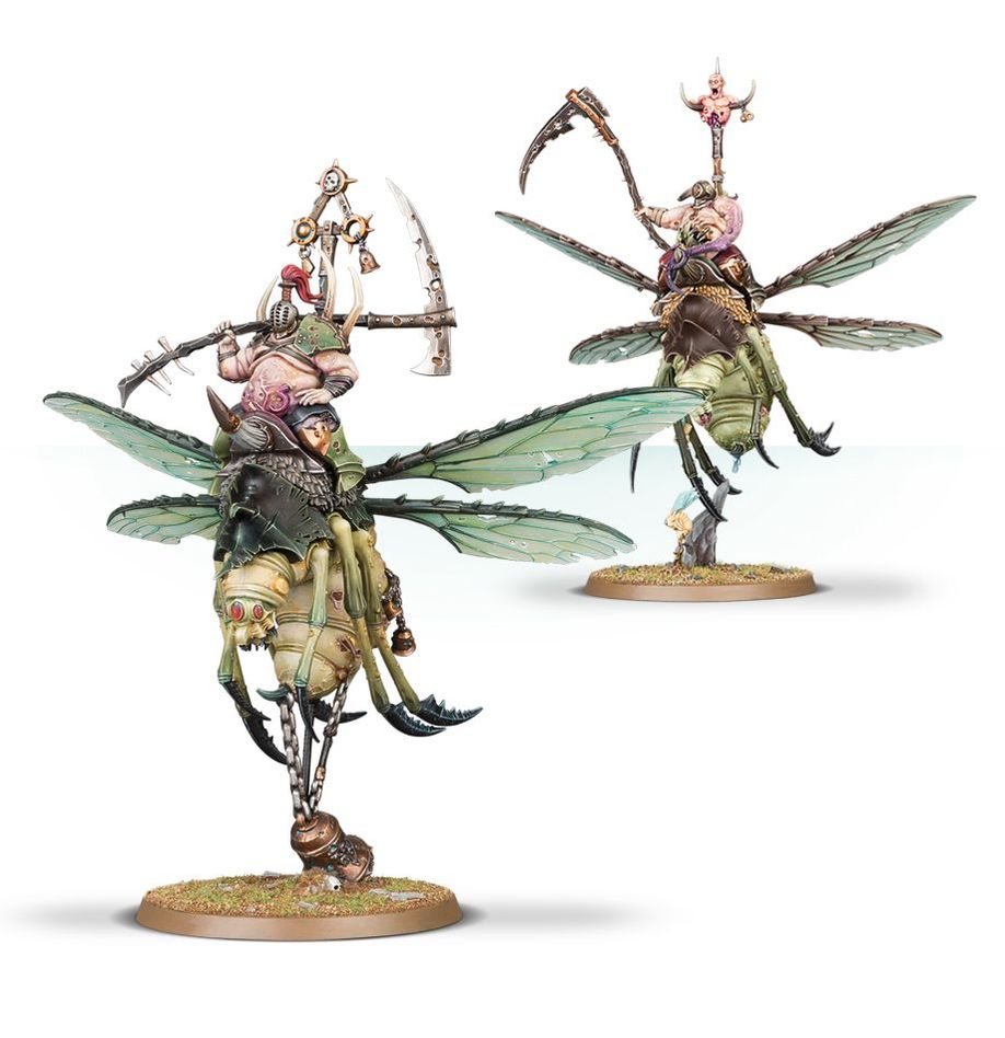 Maggotkin of Nurgle -Pusgoyle Blightlords Warhammer AOS - Christmas box set