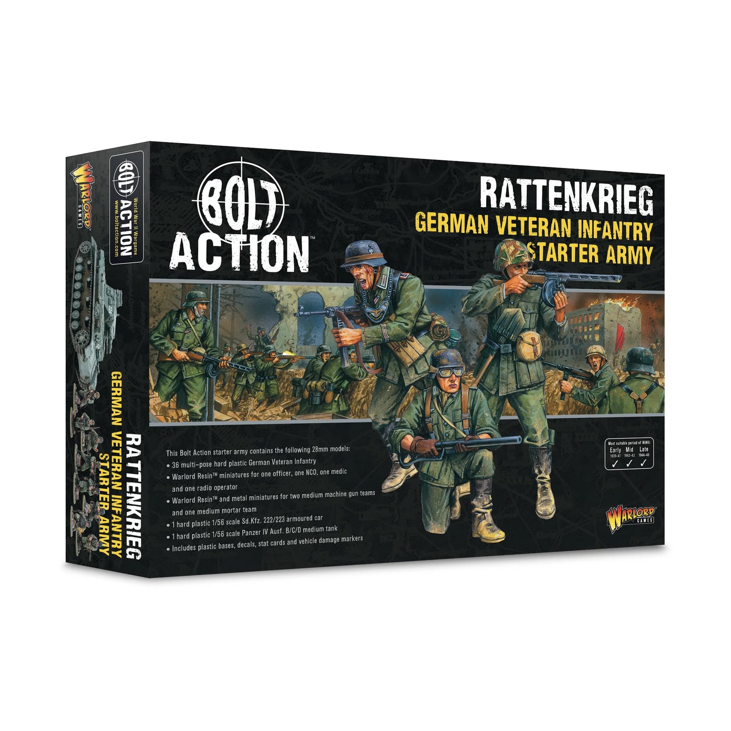 Bolt Action Rattenkrieg - German Veteran Infantry Starter Army