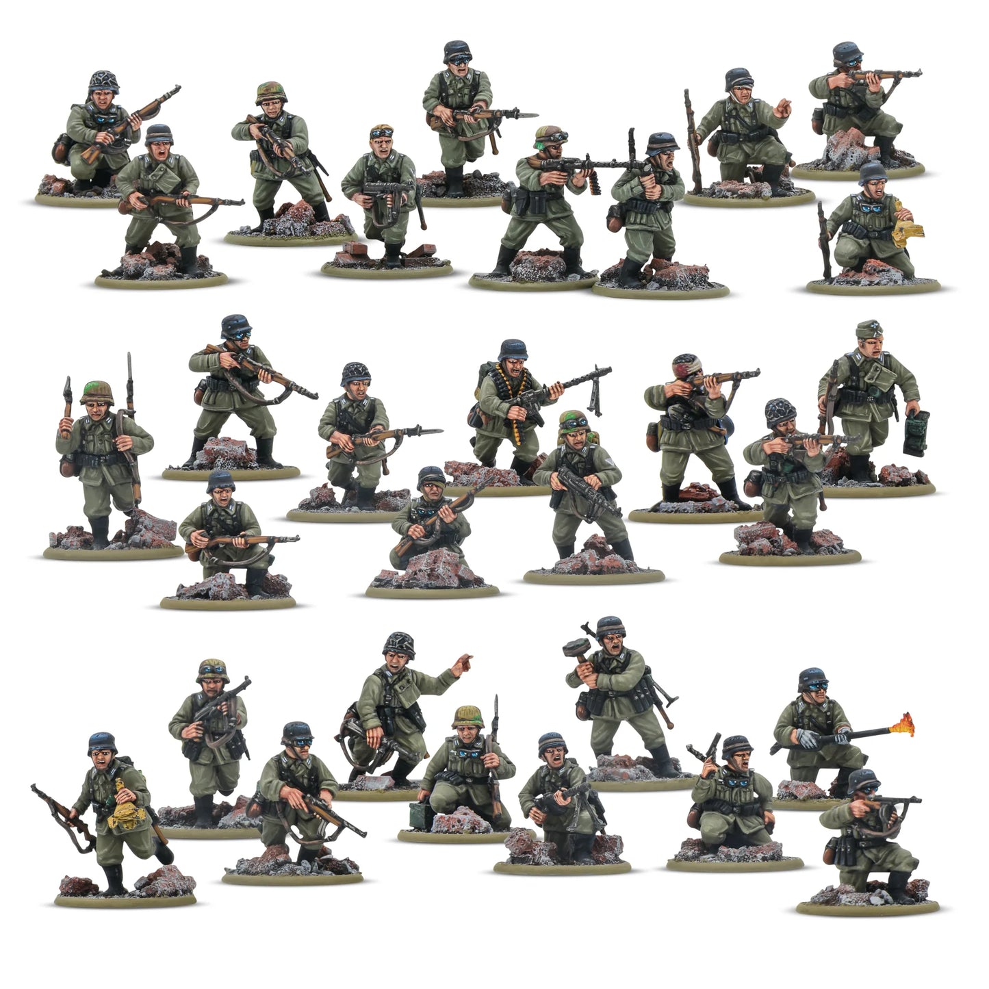 Bolt Action Rattenkrieg - German Veteran Infantry Starter Army