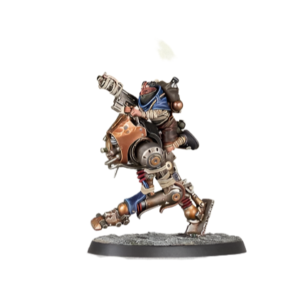 Necromunda House Cawdor Ridge Walker with Autogun