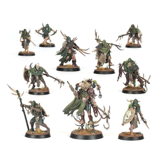 Maggotkin of Nurgle - Rotmire Creed Warband Warhammer AOS - Christmas box set