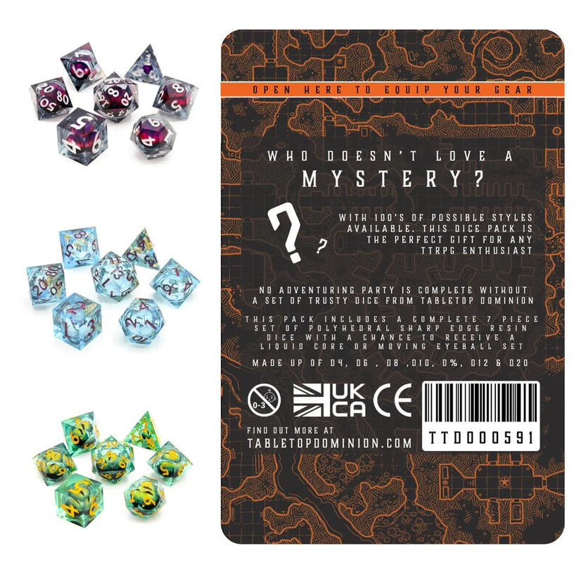 Mystery Dice Booster | Sharp Edge/Liquid Core Mix Set