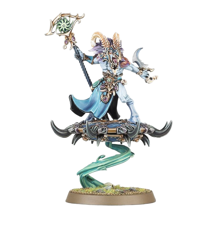 Thousand Sons Tzaangor Shaman Miniature