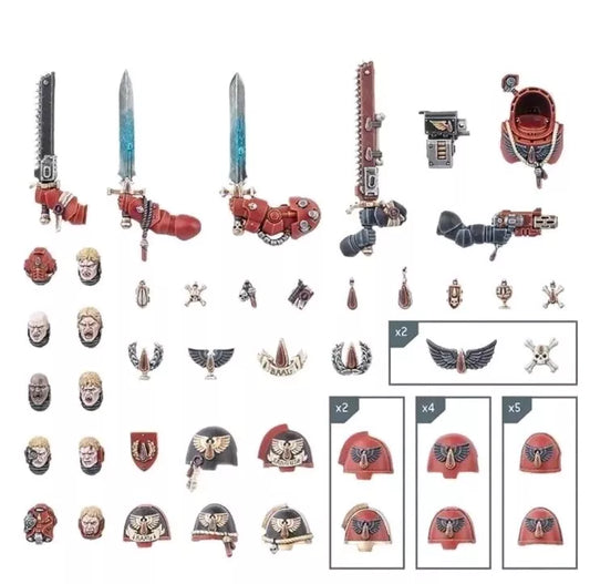 1x Blood Angels Upgrade Kit, from the Blood Angels Army Set