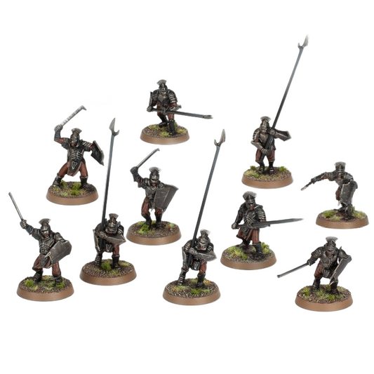 Middle Earth Uruk-hai Warriors miniatures