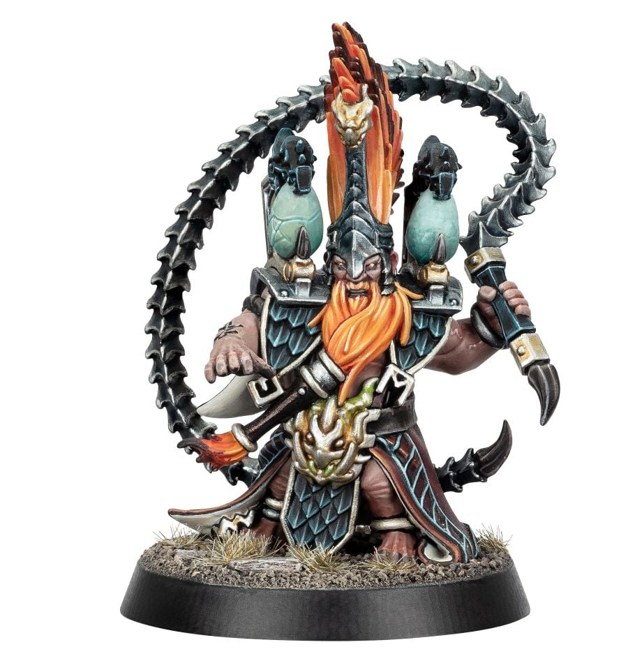 Warcry Vulkyn Flameseekers Drothmaster Games workshop