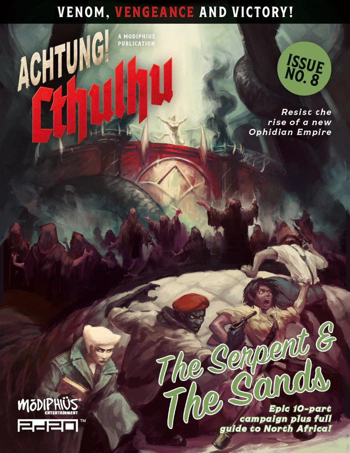 Achtung! Cthulhu 2d20: The Serpent and the Sands