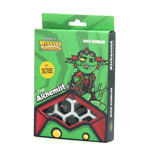 The Alchemist Dice set by Dice Goblin