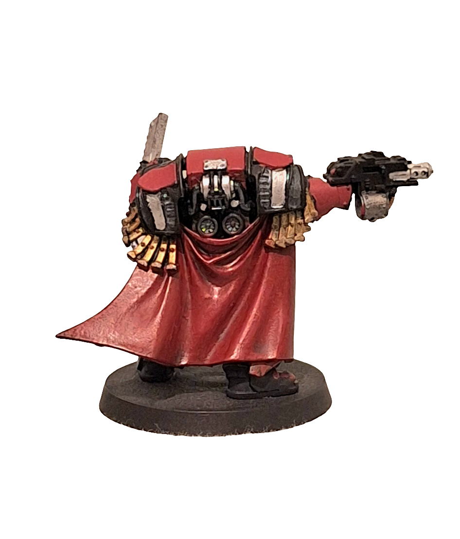 Space Marine Preator in Cataphractii Armour warhammer 30k