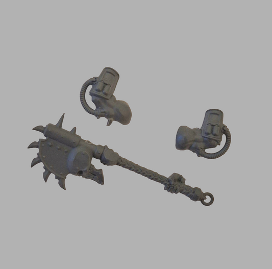 Necromunda House Goliath two-handed axe