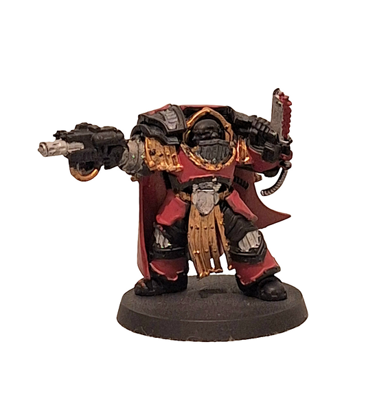 Space Marine Preator in Cataphractii Armour warhammer 30k