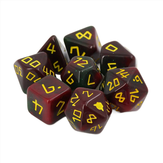 The Bandit Dice set by Dice Goblin