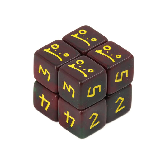 The Bandit D6 Dice set by Dice Goblin