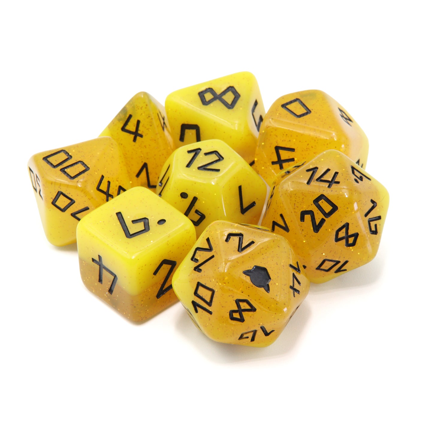 The Beekeeper Dice set by Dice Goblin