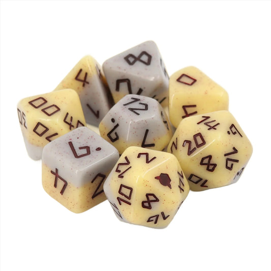 The Berserker Dice set by Dice Goblin