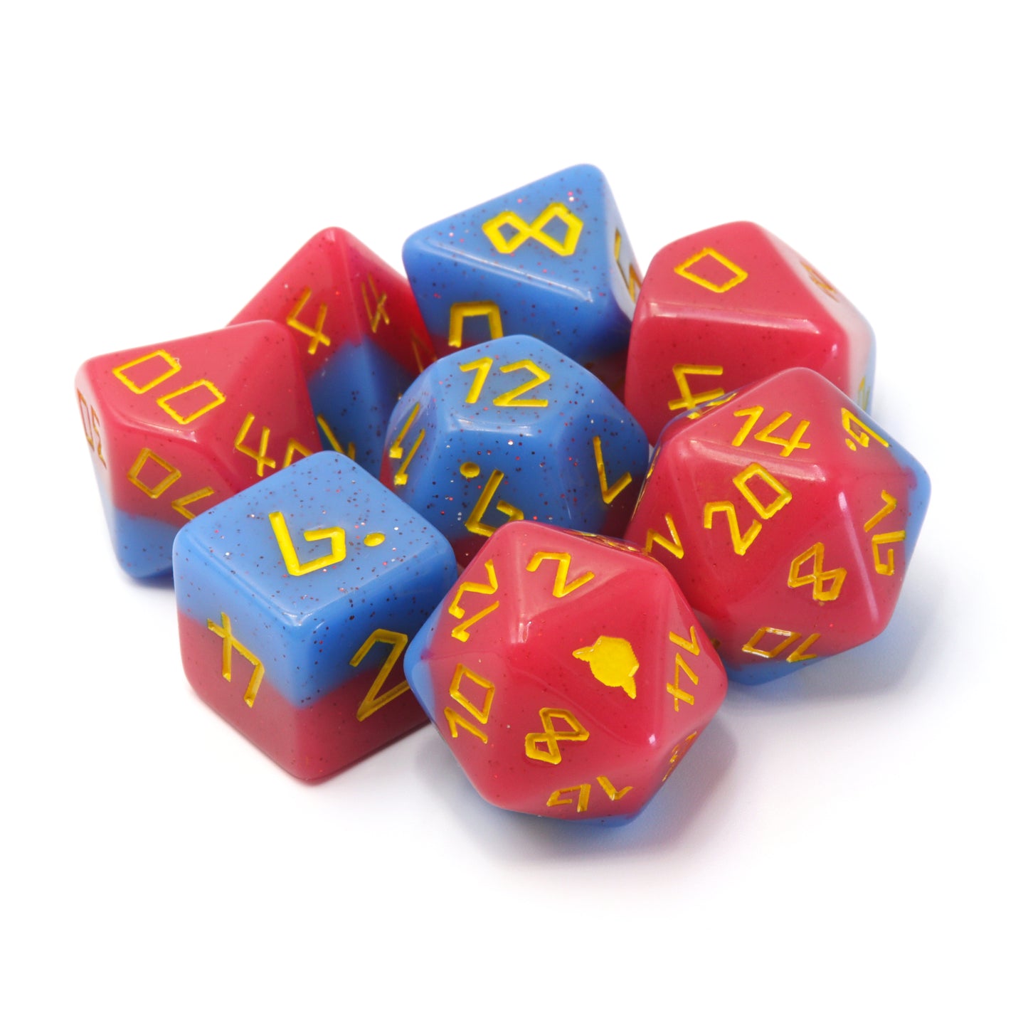 The Brawler Dice set by Dice Goblin