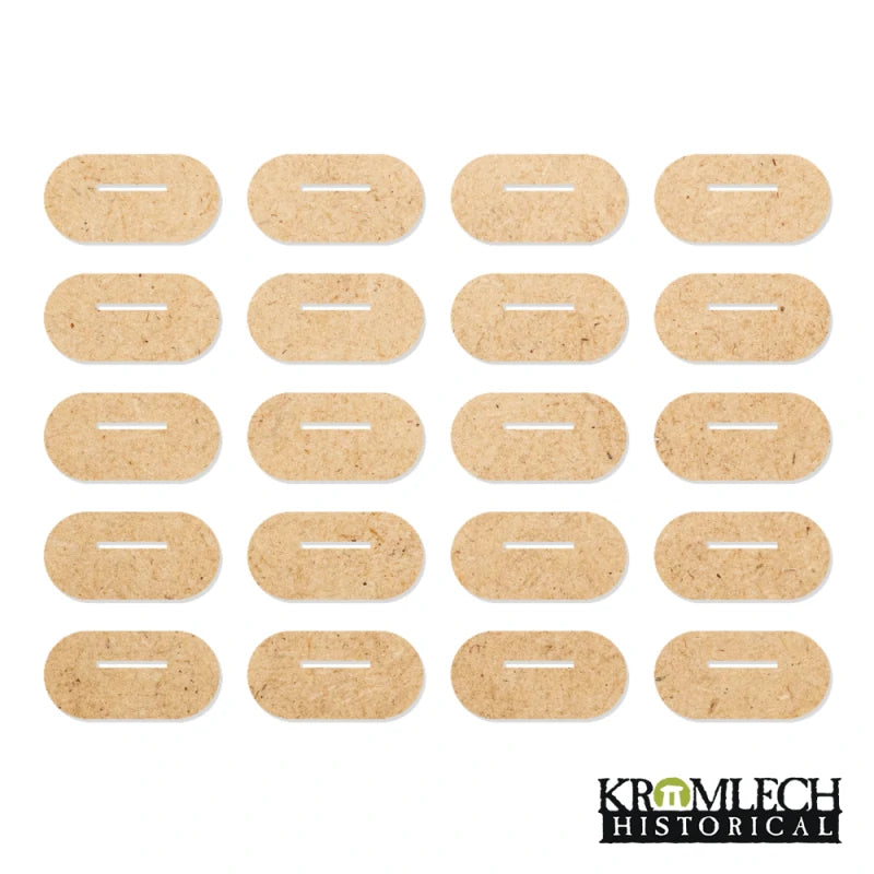 Kromlech Cavalry Bases 25x50 mm with slot