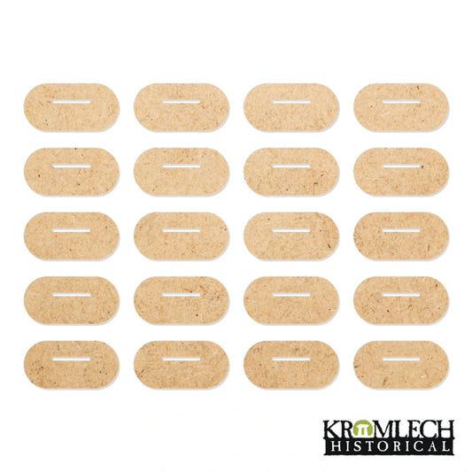 Kromlech Cavalry Bases 25x50 mm with slot