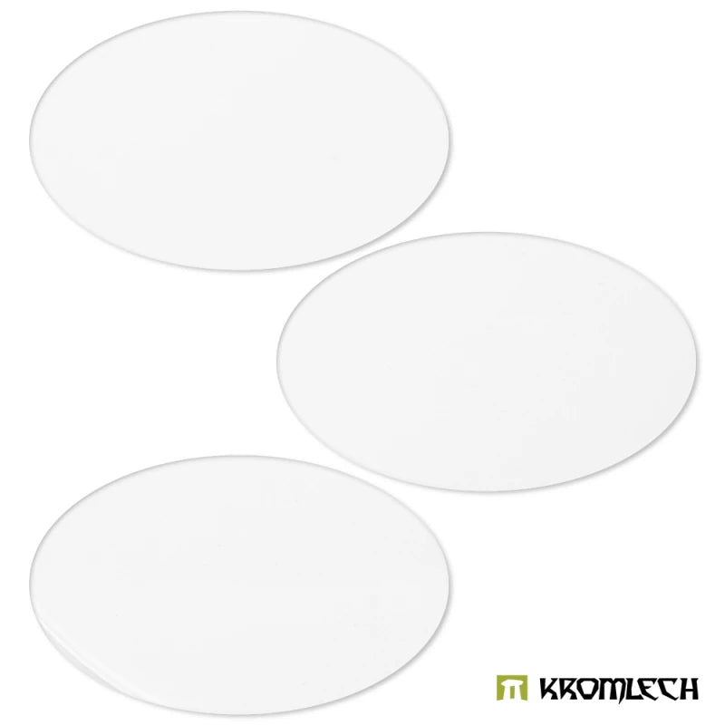 Kromlech Clear Acrylic Bases: Oval 170x105mm