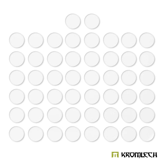 Kromlech Clear Acrylic Bases: Round 28.5 mm