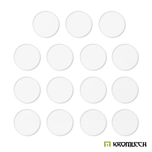 Kromlech Clear Acrylic Bases: Round 50mm