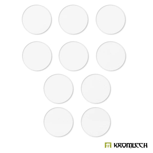 Kromlech Clear Acrylic Bases: Round 80mm