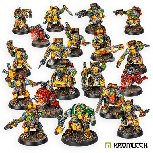 Kromlech Orc Cybork Mercenaries Mob Kommandos
