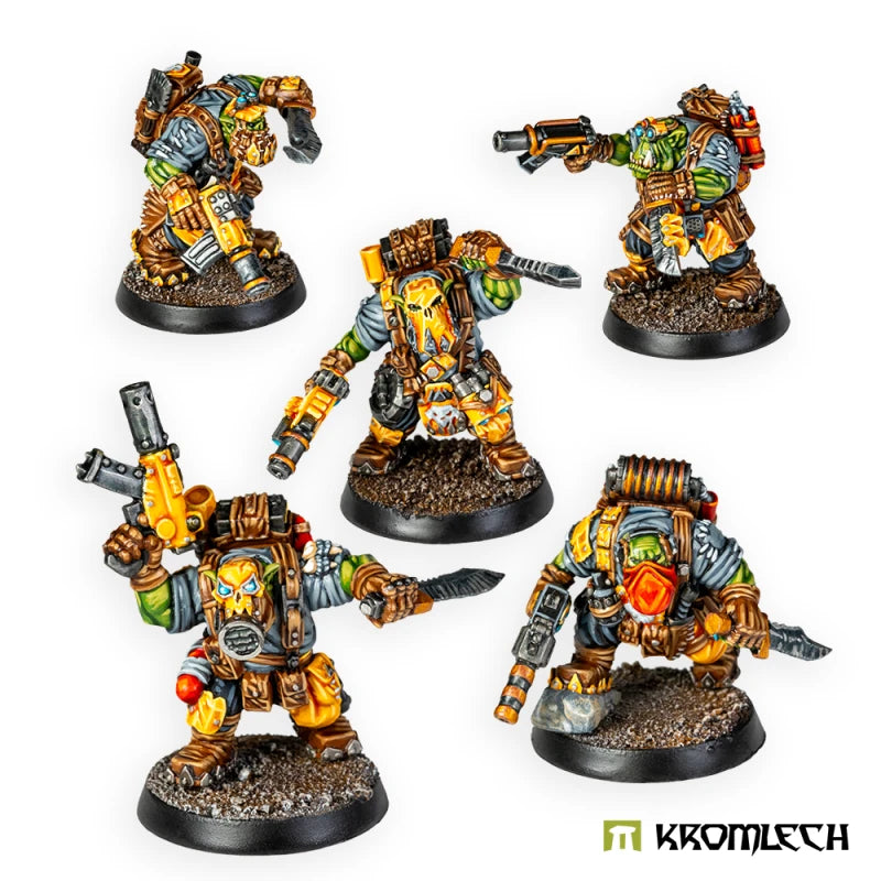 Kromlech Orc Cybork Mercenaries Kommandos