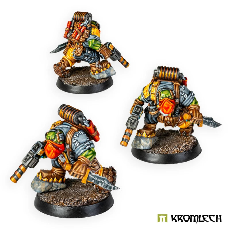 Kromlech Orc Cybork Mercenaries Kommandos