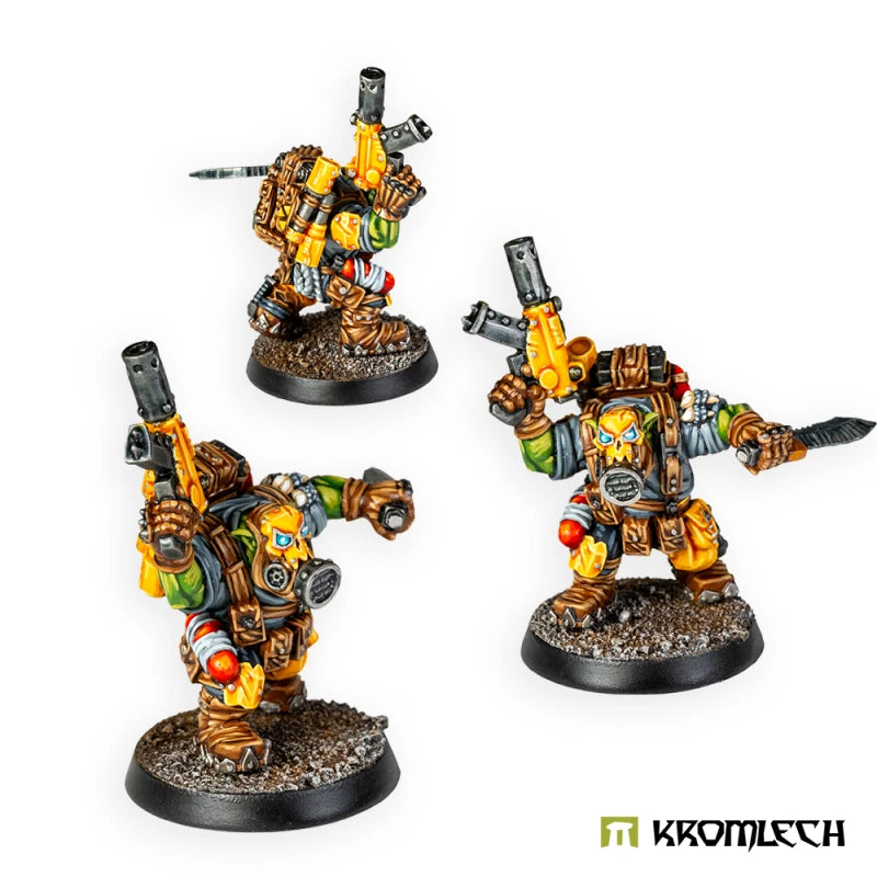 Kromlech Orc Cybork Mercenaries Kommandos