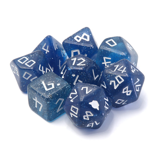 The Death Knight Dice set by Dice Goblin