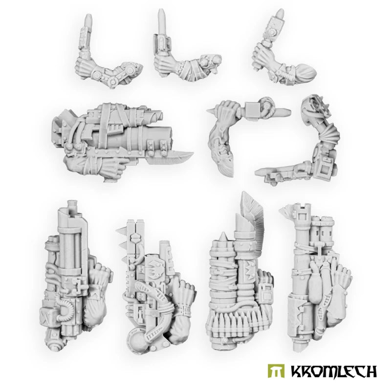 Kromlech Orc Deffboyz Looted Guns