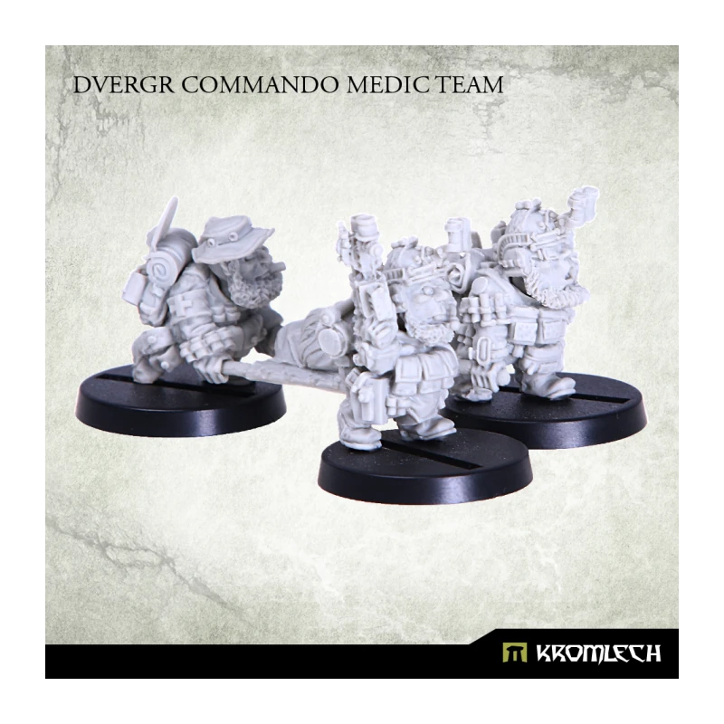 Kromlech Dvergr Commando Medic Team