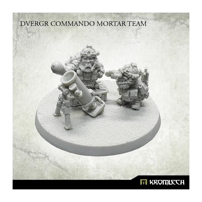 Kromlech Dvergr Commando Mortar Team