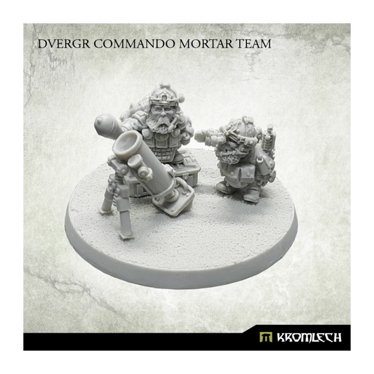 Kromlech Dvergr Commando Mortar Team