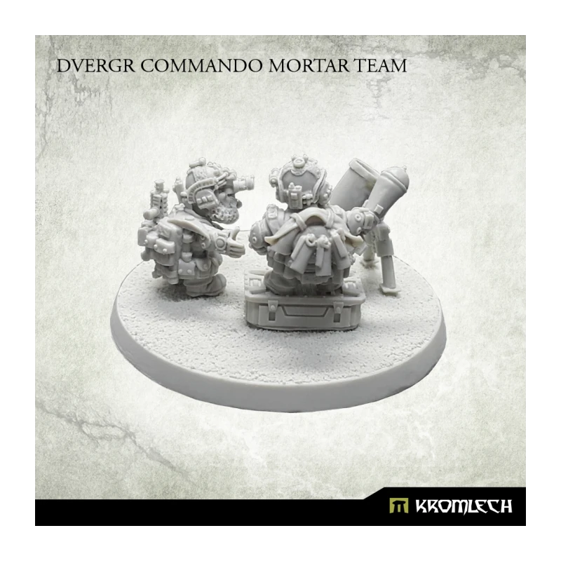 Kromlech Dvergr Commando Mortar Team
