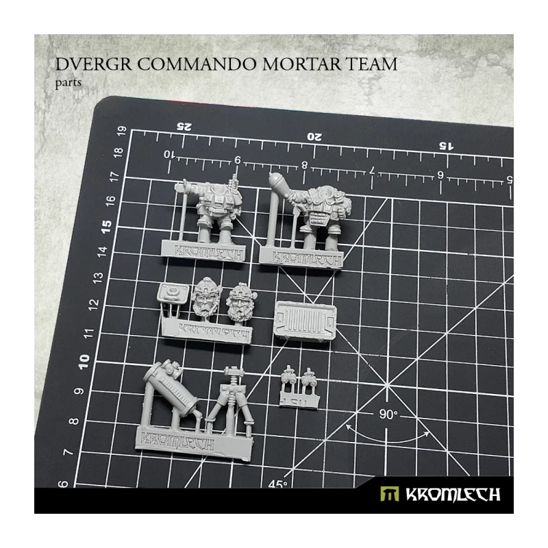 Kromlech Dvergr Commando Mortar Team