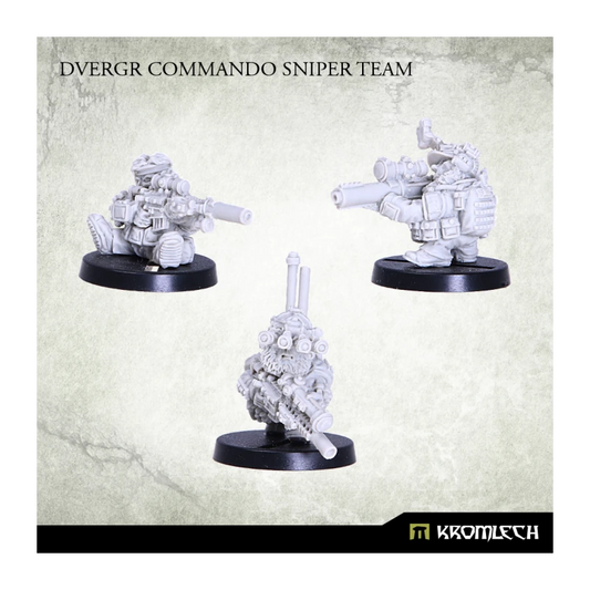 Kromlech Dvergr Commando Sniper Team