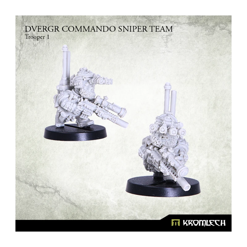 Kromlech Dvergr Commando Sniper Team