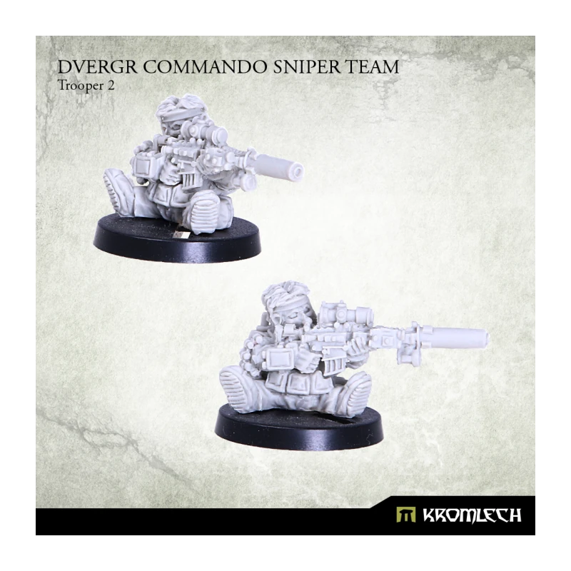 Kromlech Dvergr Commando Sniper Team