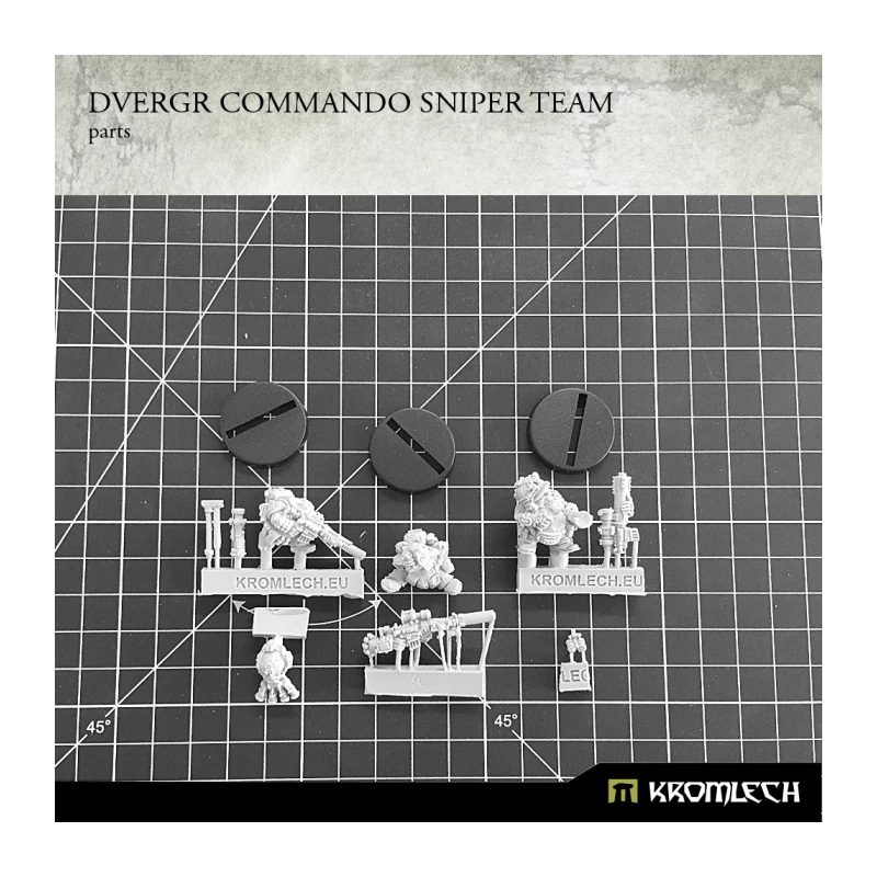 Kromlech Dvergr Commando Sniper Team