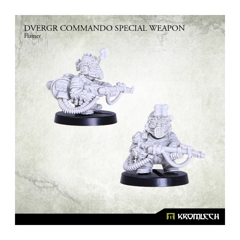 Kromlech Dvergr Commando Special Weapon: Flamer