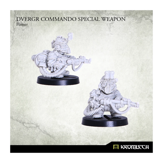 Kromlech Dvergr Commando Special Weapon: Flamer