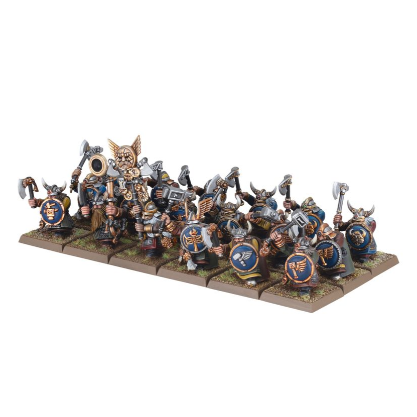 Dwarfen Mountain Holds, Dwarf Warriors, Old World Games Workshop