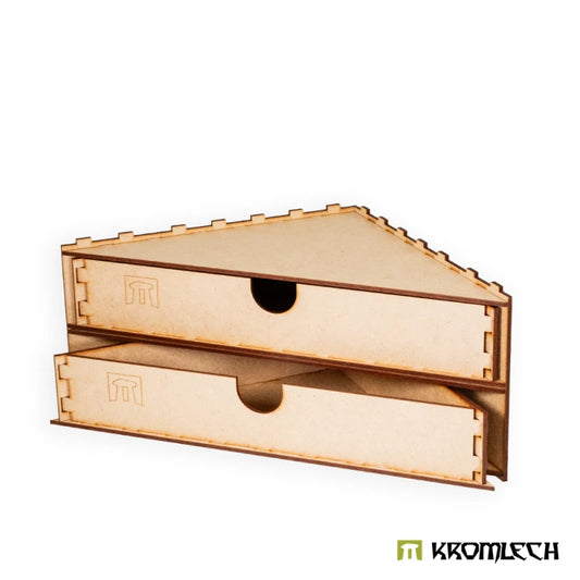 Kromlech Ending Corner Hobby Rack Set