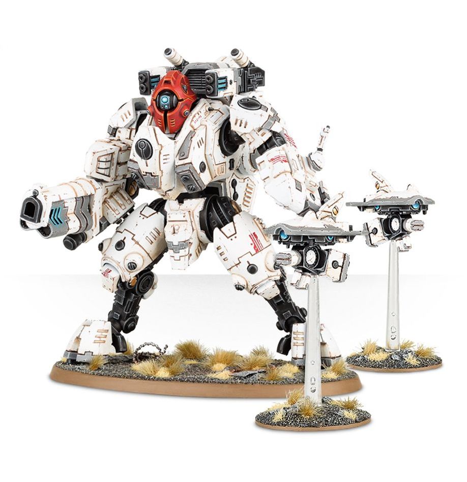 Tau Empire - XV95 Ghostkeel Battlesuit Warhammer 40k - Christmas box set