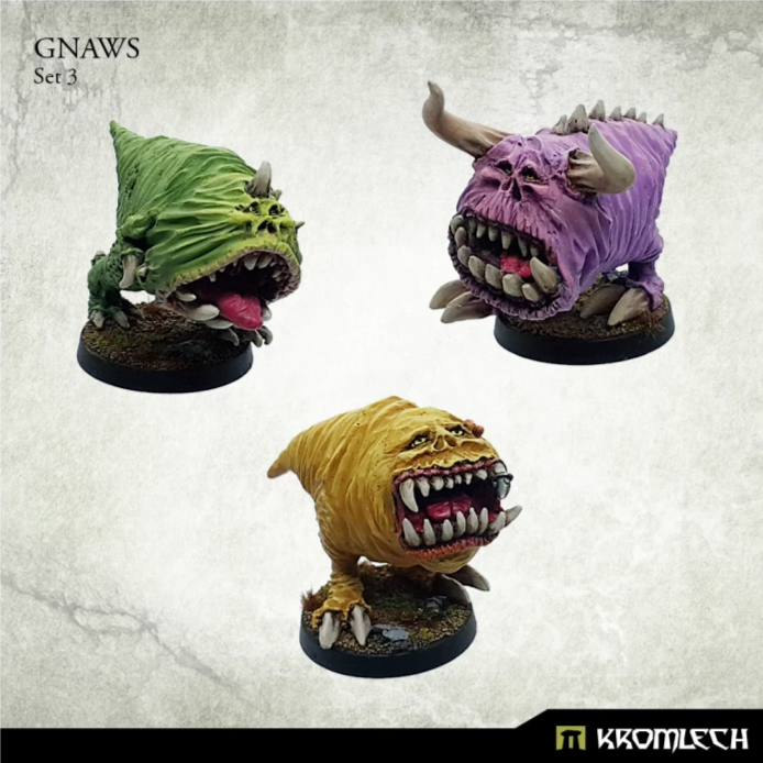 Kromlech Ork Gnaws Set 3 Squigs