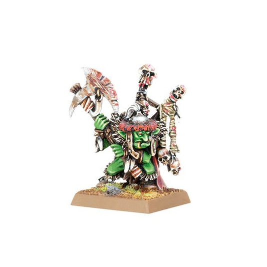 Orcs and Goblins Goblin Boss "A" Metal, Old World Games Workshop