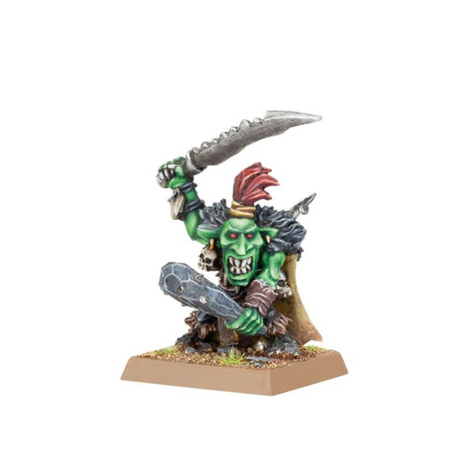 Orcs and Goblins Goblin Boss "B" Metal, Old World Games Workshop