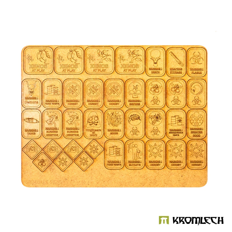 Kromlech HDF Glyphs Grimdark Signs